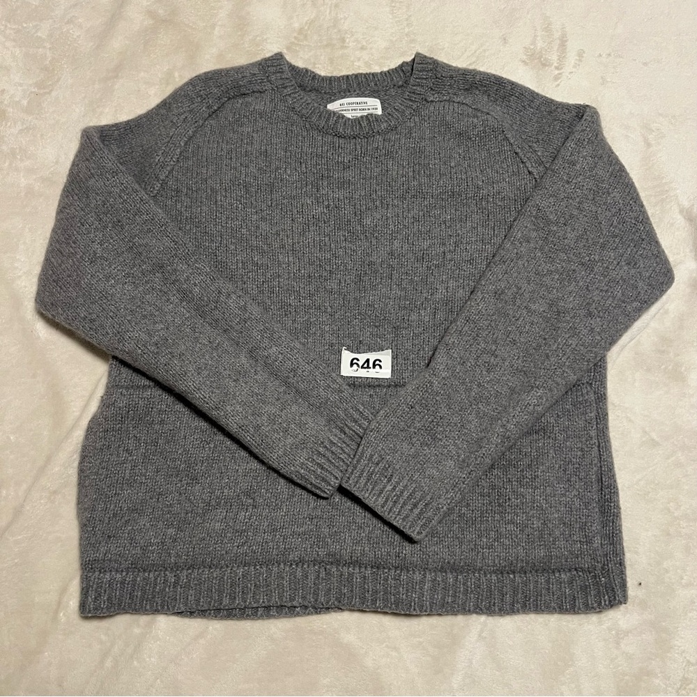 Cooperative Men's Heather Gray Crewneck Sweater